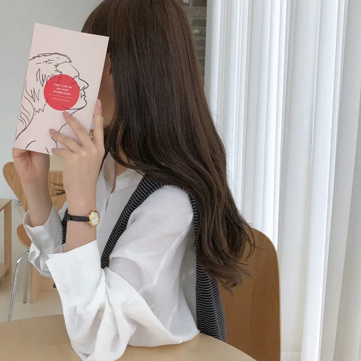 (브랜드퀄리티) 모던 라운드 가죽 손목시계 상세 이미지 30