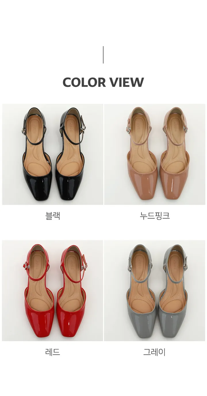 215-260까지 세상편한 무중력 레토 메리제인 펌프스 미들힐 미들굽 여성수제화 상세 이미지 38