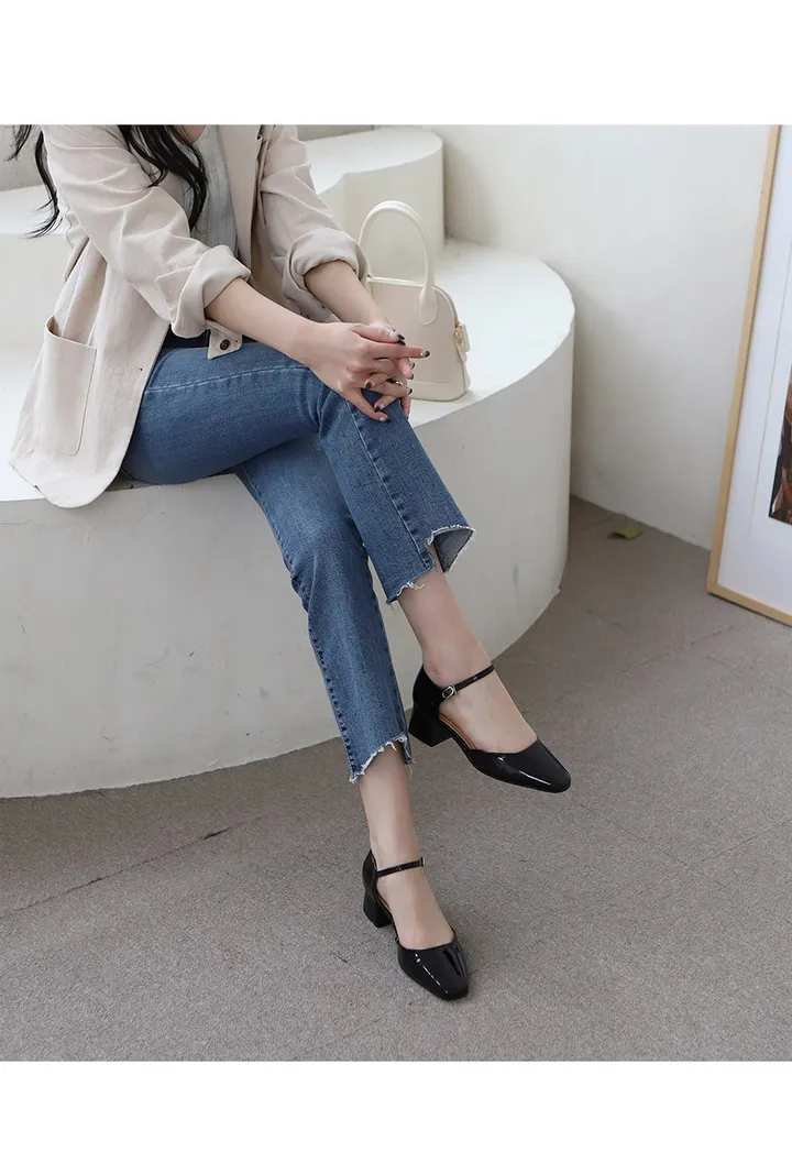 215-260까지 세상편한 무중력 레토 메리제인 펌프스 미들힐 미들굽 여성수제화 상세 이미지 20