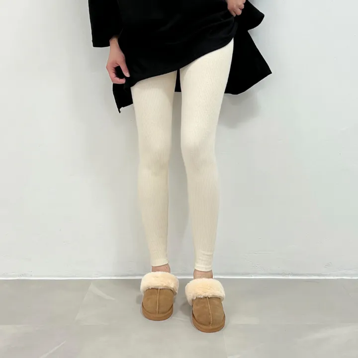 1+1 왕골지 레깅스 요가복 운동 홈웨어 빅사이즈 임부 상세 이미지 3