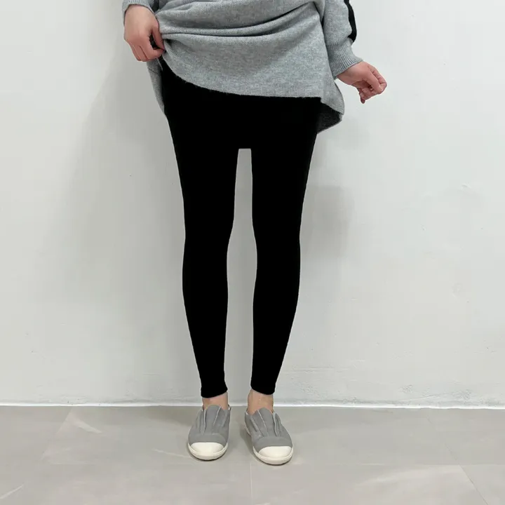 1+1 왕골지 레깅스 요가복 운동 홈웨어 빅사이즈 임부 상세 이미지 12