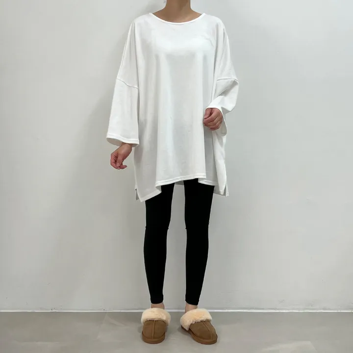 1+1 왕골지 레깅스 요가복 운동 홈웨어 빅사이즈 임부 상세 이미지 13