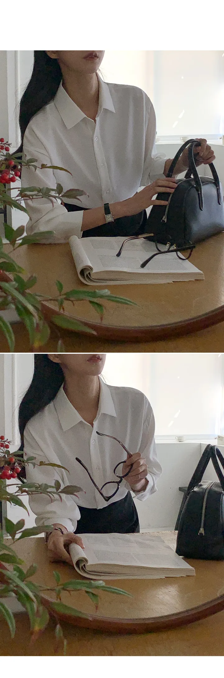 [리얼소가죽] 벨피노 스퀘어 시계 상세 이미지 77