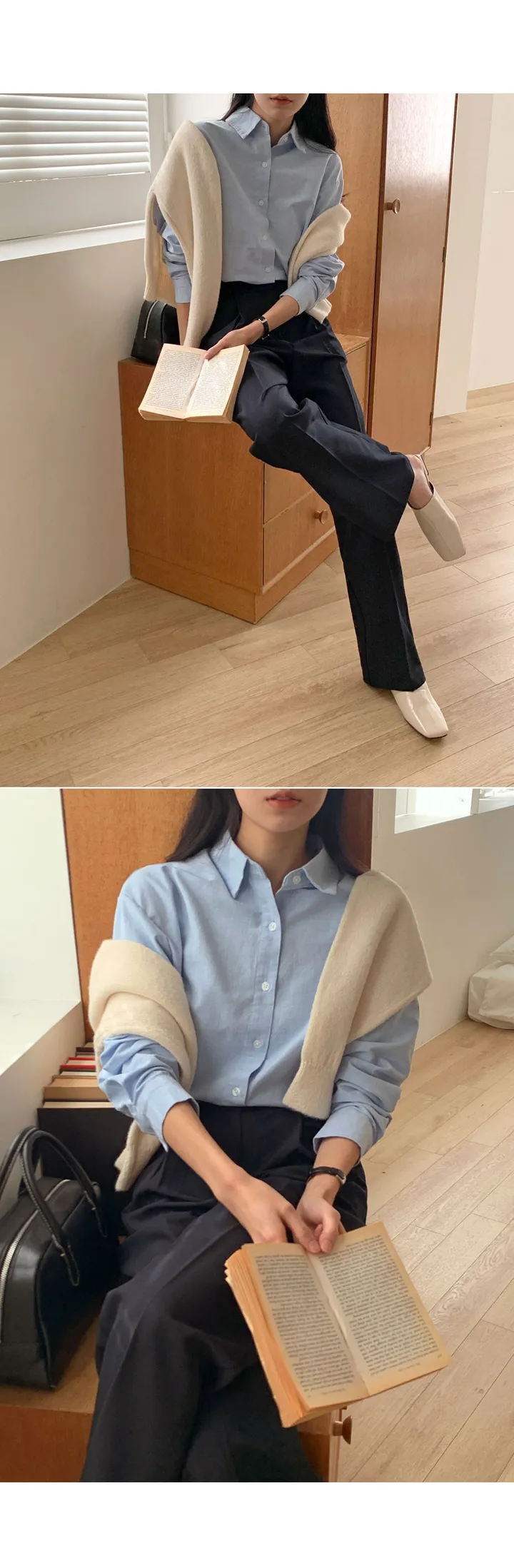 [리얼소가죽] 벨피노 스퀘어 시계 상세 이미지 6