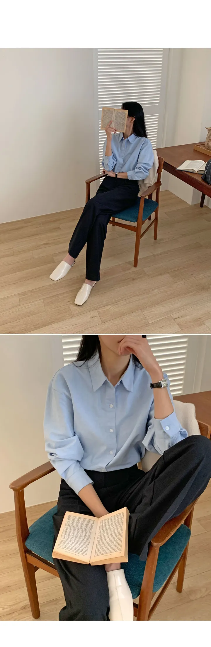 [리얼소가죽] 벨피노 스퀘어 시계 상세 이미지 8