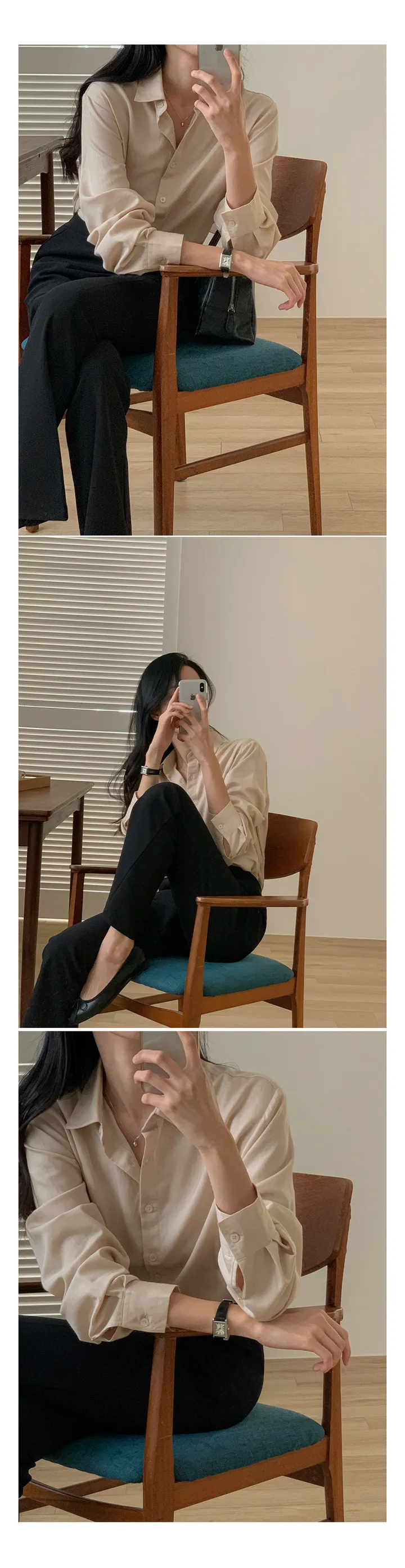[리얼소가죽] 벨피노 스퀘어 시계 상세 이미지 15