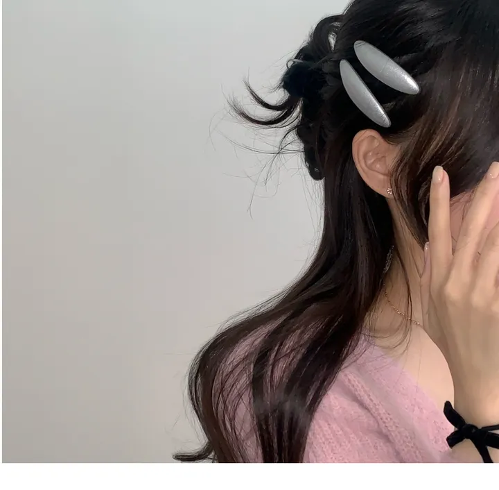 [이벤트가]/ღ한쌍가격!/주문폭주!!ღ y2k 글리터 원형핀 집게핀 / 옆머리핀 앞머리핀 헤어핀 유니크 키치룩 특이한 헤어 악세사리 포인트 셀럽착용 상세 이미지 7