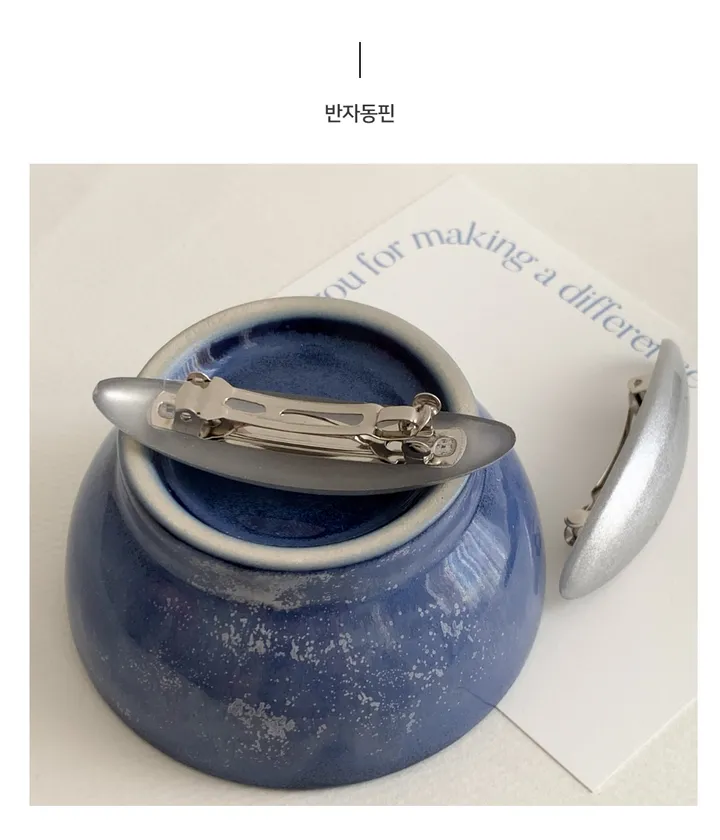 [이벤트가]/ღ한쌍가격!/주문폭주!!ღ y2k 글리터 원형핀 집게핀 / 옆머리핀 앞머리핀 헤어핀 유니크 키치룩 특이한 헤어 악세사리 포인트 셀럽착용 상세 이미지 13