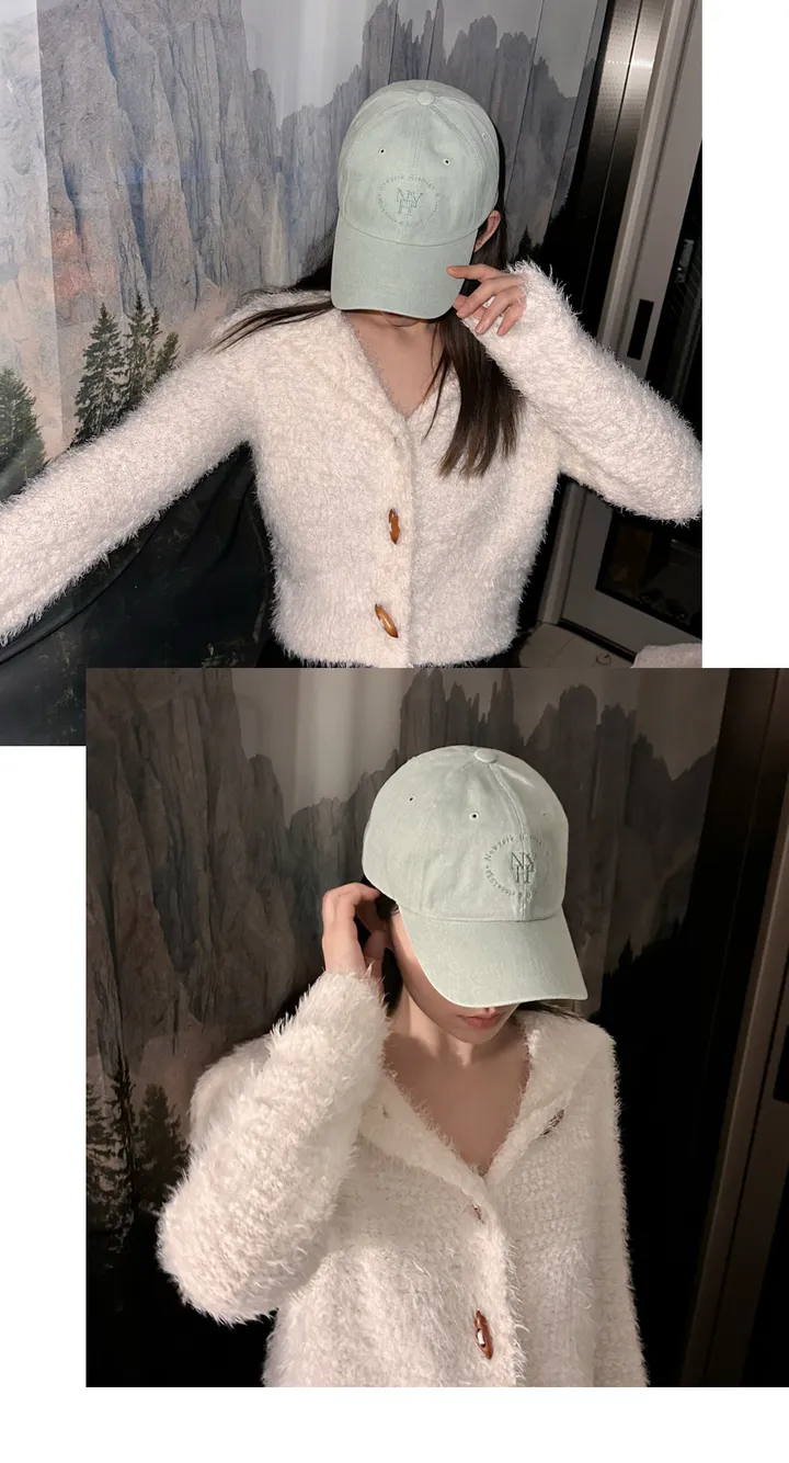 ღ리뷰검증!소두핏!ღ NY 빈티지 피그먼트 헤리티지 워싱 레터링 자수 모자 3color / 야구모자 남녀공용 볼캡 소두핏 얼굴소멸 데일리모자 대두커버 상세 이미지 9