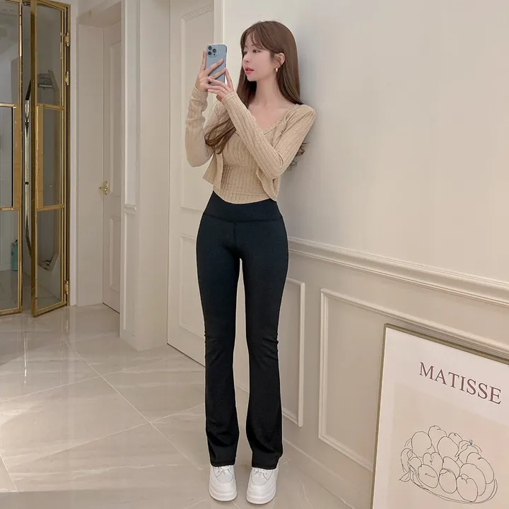 [종아리커버] 쫀쫀 슬림 부츠컷 레깅스 ( 2 COLOR ) 상세 이미지 29