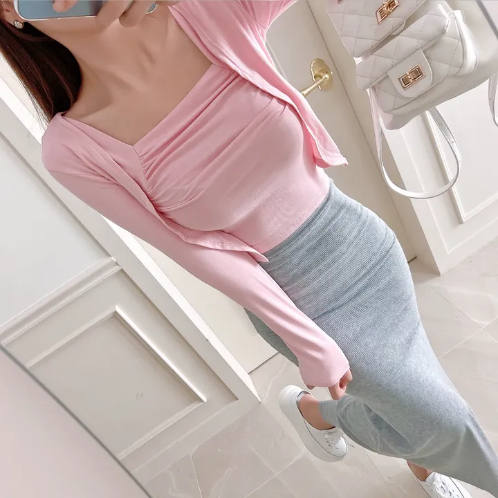 ⚡빠른배송⚡ 스퀘어 셔링 나시 가디건 세트 ( 4 COLOR ) 상세 이미지 3