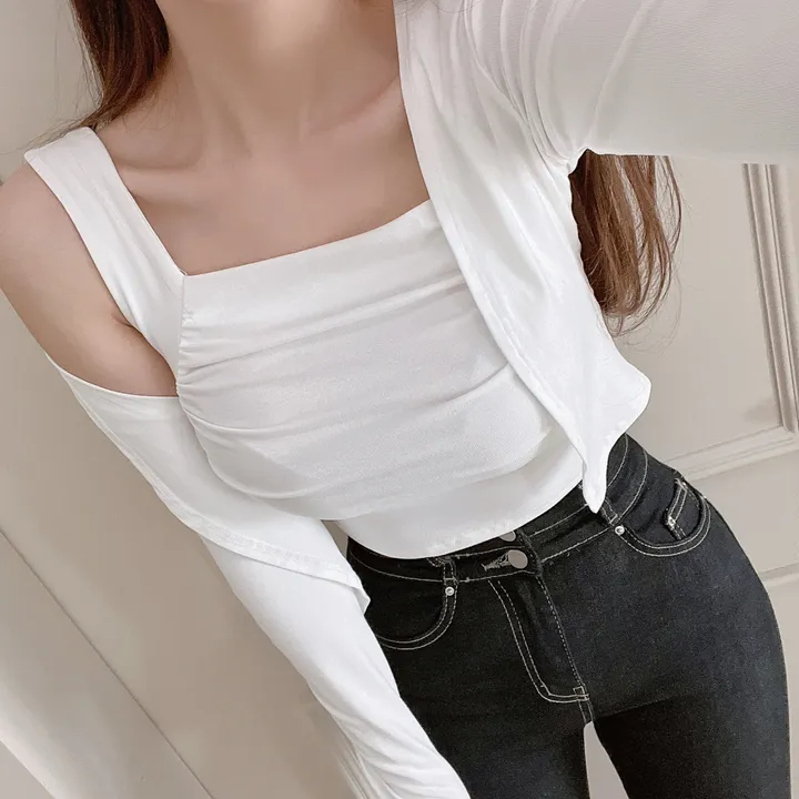 ⚡빠른배송⚡ 스퀘어 셔링 나시 가디건 세트 ( 4 COLOR ) 상세 이미지 10