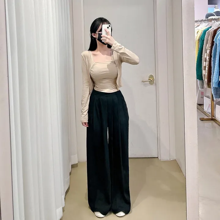 ⚡빠른배송⚡ 스퀘어 셔링 나시 가디건 세트 ( 4 COLOR ) 상세 이미지 17