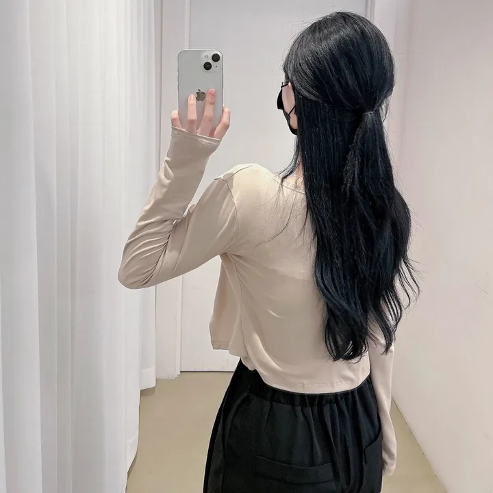 ⚡빠른배송⚡ 스퀘어 셔링 나시 가디건 세트 ( 4 COLOR ) 상세 이미지 20