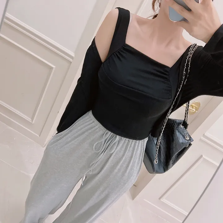 ⚡빠른배송⚡ 스퀘어 셔링 나시 가디건 세트 ( 4 COLOR ) 상세 이미지 22