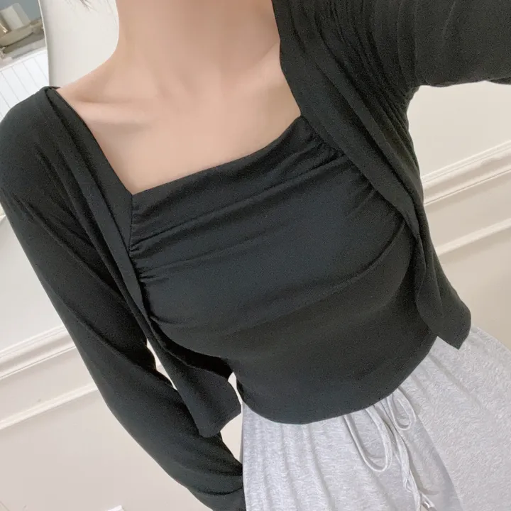 ⚡빠른배송⚡ 스퀘어 셔링 나시 가디건 세트 ( 4 COLOR ) 상세 이미지 25