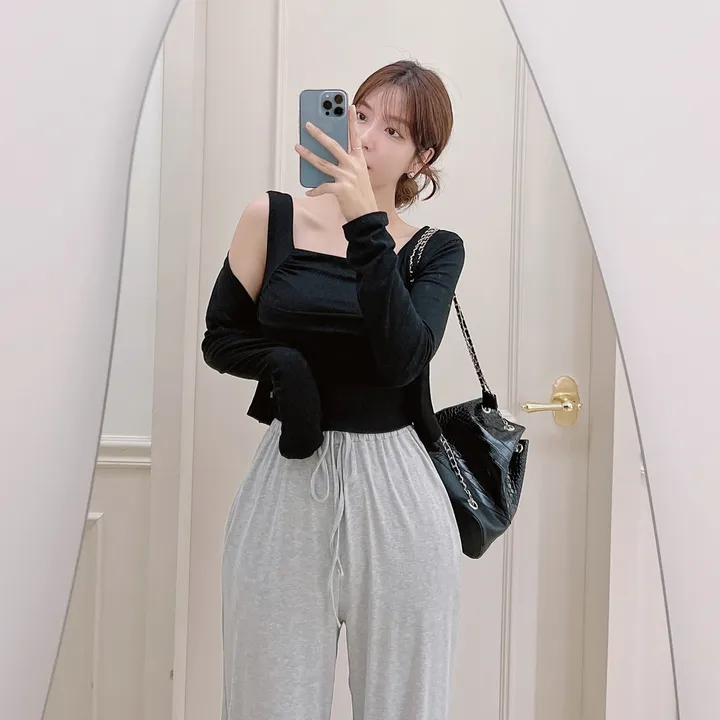 ⚡빠른배송⚡ 스퀘어 셔링 나시 가디건 세트 ( 4 COLOR ) 상세 이미지 27
