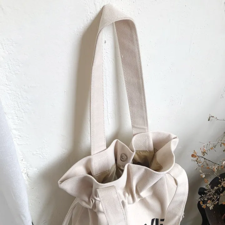 캔버스 베리 레터링 빅 복조리 에코백 상세 이미지 18