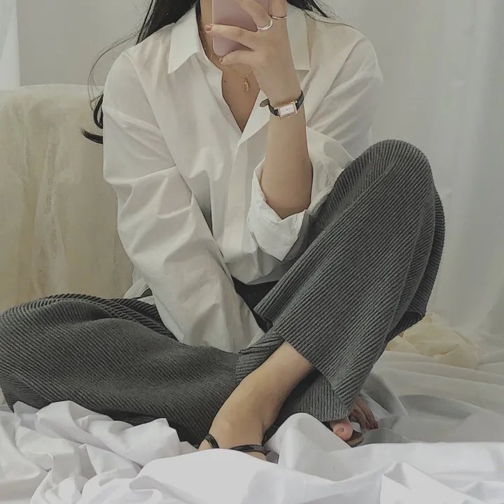 데일리 미니 스퀘어 가죽 시계 상세 이미지 11