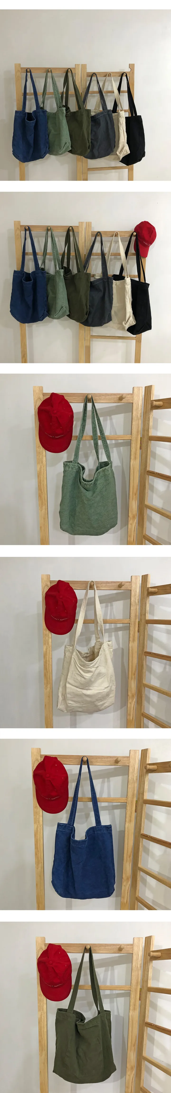 당일출고가능 [주문폭주] 데일리 캔버스 에코백 상세 이미지 1