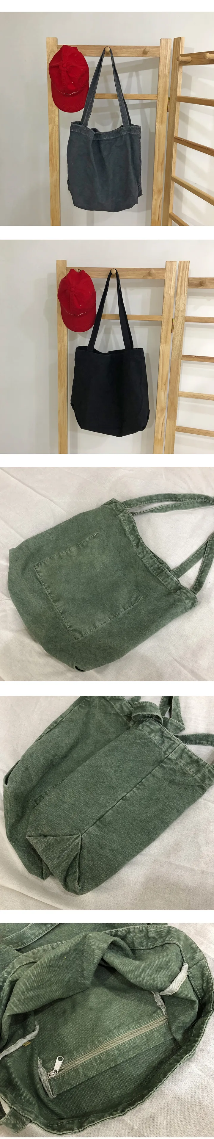 당일출고가능 [주문폭주] 데일리 캔버스 에코백 상세 이미지 2