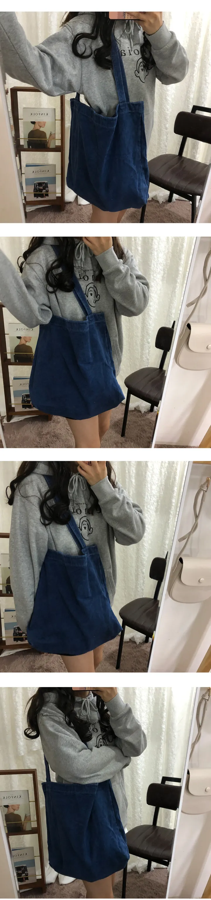 당일출고가능 [주문폭주] 데일리 캔버스 에코백 상세 이미지 8