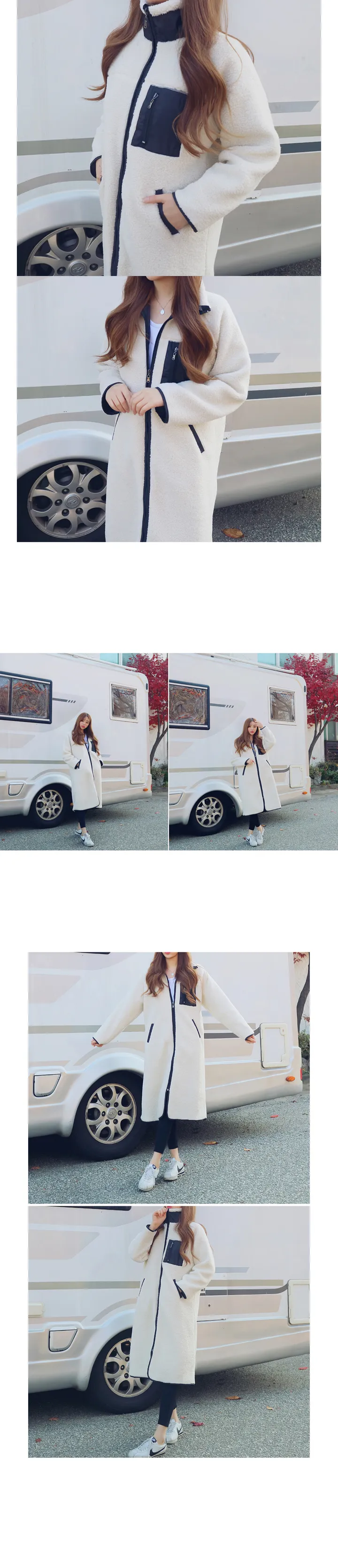 양털 롱 후리스 점퍼 (5color) 상세 이미지 4