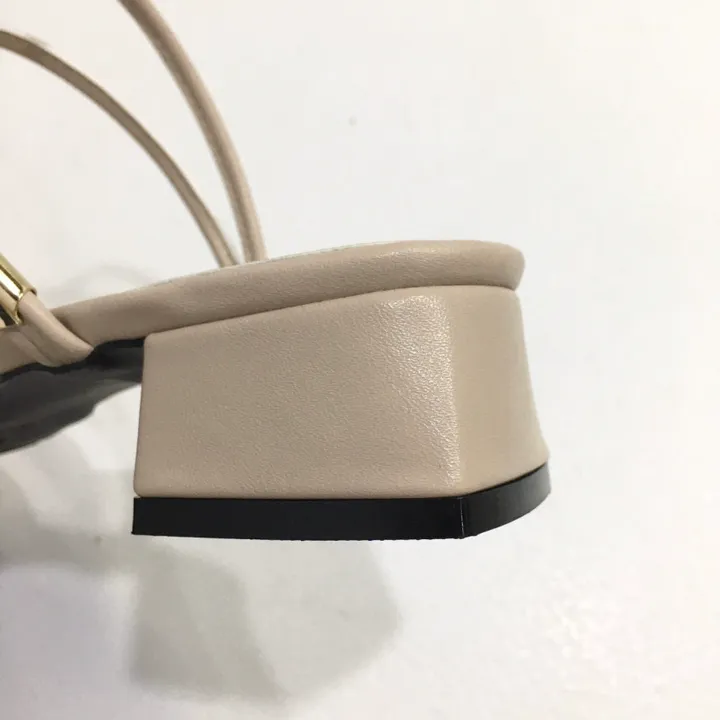 국산수제 투웨이 스트랩 뮬 샌들 3cm 225mm~255mm 상세 이미지 13