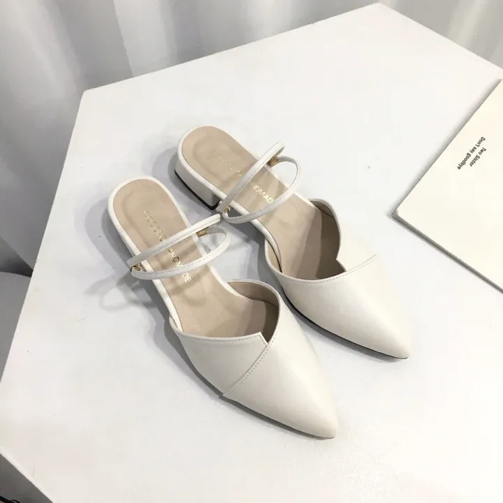 국산수제 투웨이 스트랩 뮬 샌들 3cm 225mm~255mm 상세 이미지 25