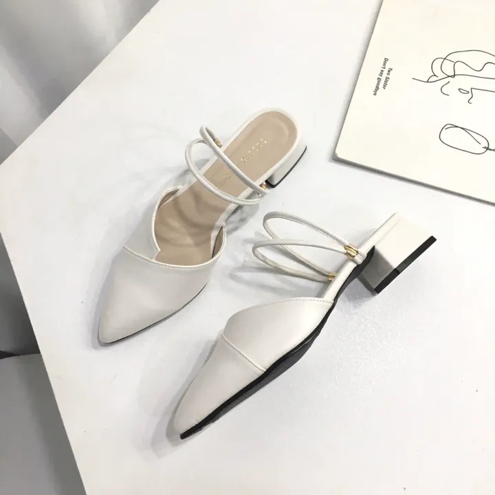 국산수제 투웨이 스트랩 뮬 샌들 3cm 225mm~255mm 상세 이미지 26