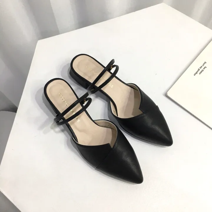 국산수제 투웨이 스트랩 뮬 샌들 3cm 225mm~255mm 상세 이미지 31
