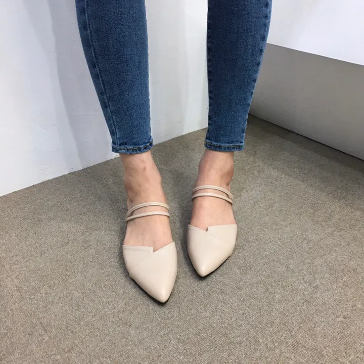 국산수제 투웨이 스트랩 뮬 샌들 3cm 225mm~255mm 상세 이미지 18