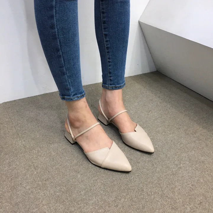 국산수제 투웨이 스트랩 뮬 샌들 3cm 225mm~255mm 상세 이미지 23