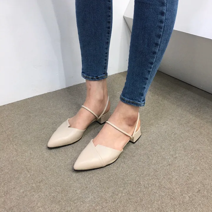 국산수제 투웨이 스트랩 뮬 샌들 3cm 225mm~255mm 상세 이미지 22