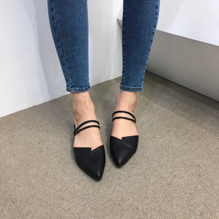 국산수제 투웨이 스트랩 뮬 샌들 3cm 225mm~255mm 상세 이미지 33