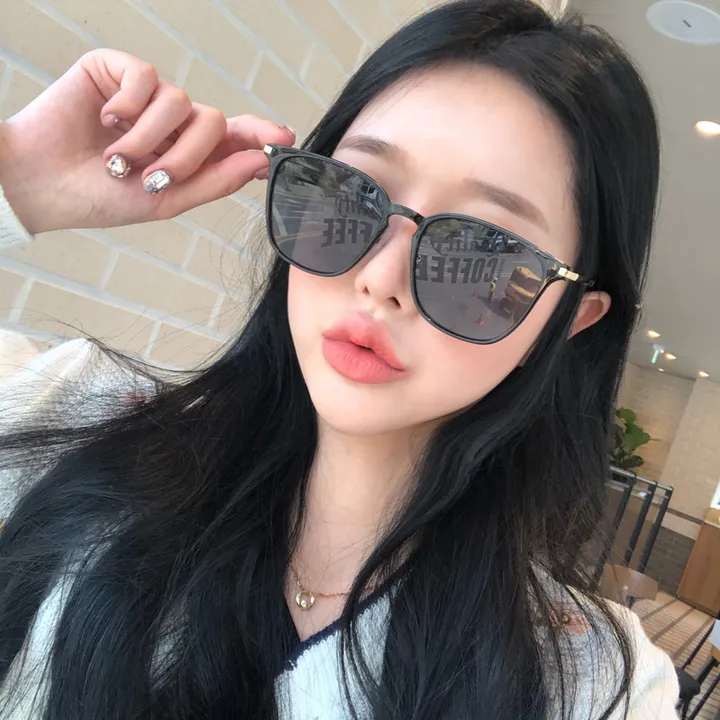 슬림 스퀘어 틴트 선글라스 상세 이미지 2