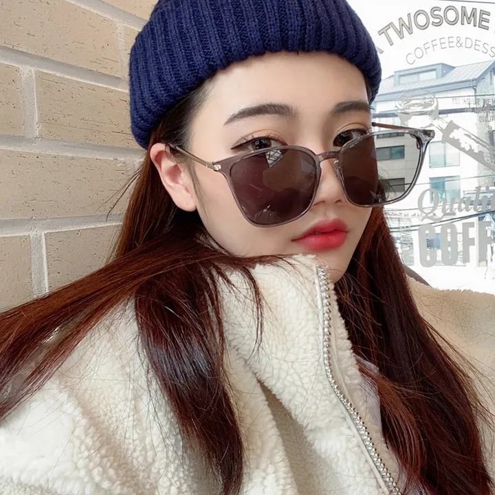 슬림 스퀘어 틴트 선글라스 상세 이미지 5