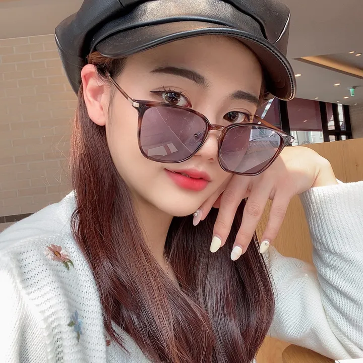 슬림 스퀘어 틴트 선글라스 상세 이미지 4