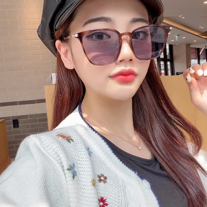 슬림 스퀘어 틴트 선글라스 상세 이미지 3