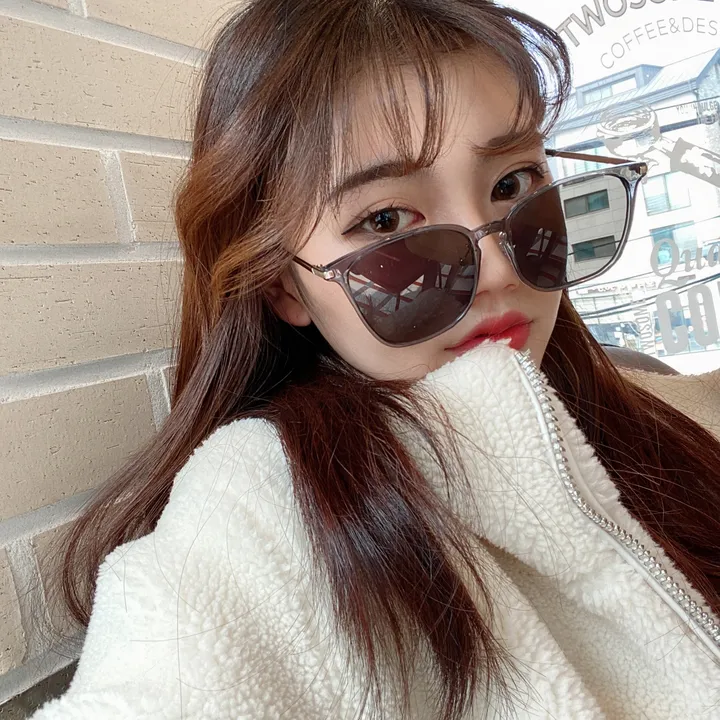 슬림 스퀘어 틴트 선글라스 상세 이미지 6