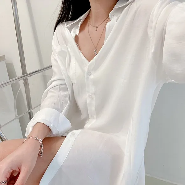 [가격실화!/핏보장!] 루즈핏 브이넥 레이어드 베이직 무지 언발 롱 니트 조끼 미니원피스 [3color] 상세 이미지 39