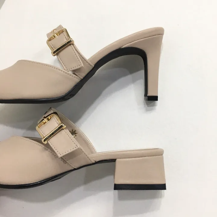 [국내제작/초특가]볼드 v컷 스트랩 3cm, 7cm 뮬 상세 이미지 51