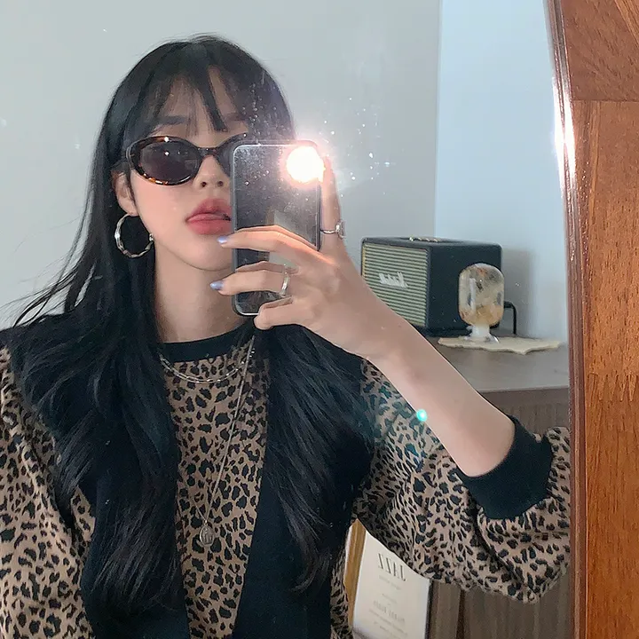 [ 요즘 유행 ] 틱톡 동그리 선글라스 2color 상세 이미지 8