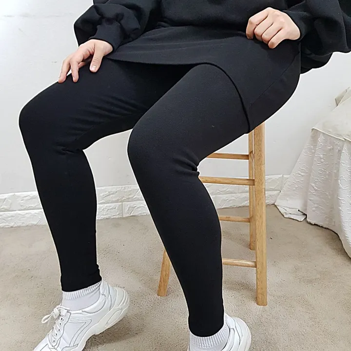 빅사이즈[L~4XL]면30수 스커트 레깅스 상세 이미지 11
