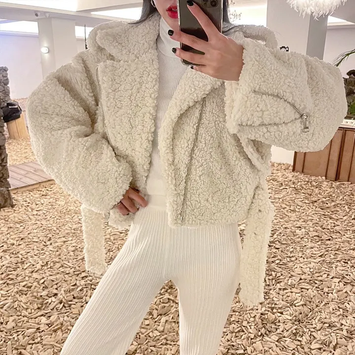 [앵콜재진행] 양털 뽀글이 라이더자켓 3COLOR 상세 이미지 1