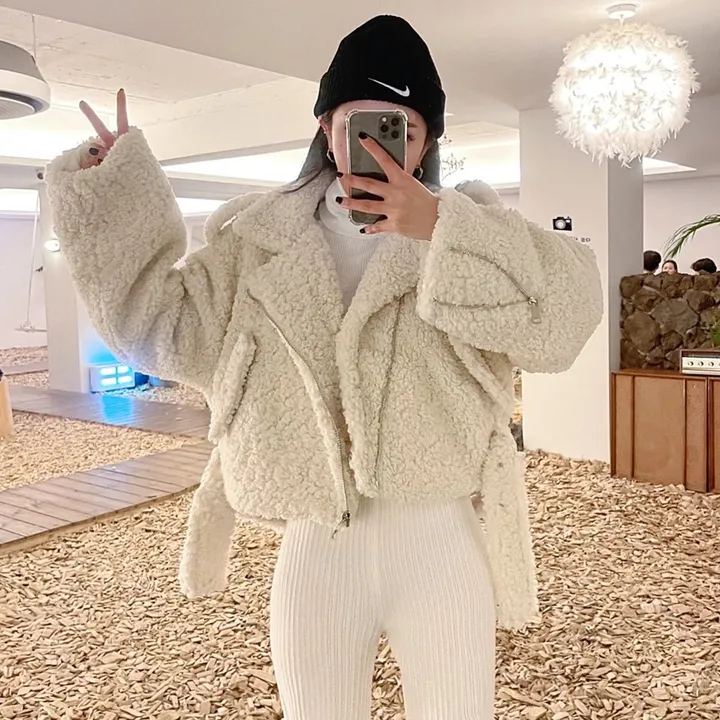 [앵콜재진행] 양털 뽀글이 라이더자켓 3COLOR 상세 이미지 2