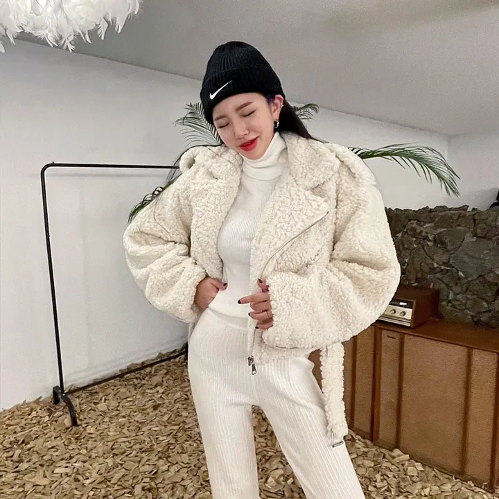 [앵콜재진행] 양털 뽀글이 라이더자켓 3COLOR 상세 이미지 8