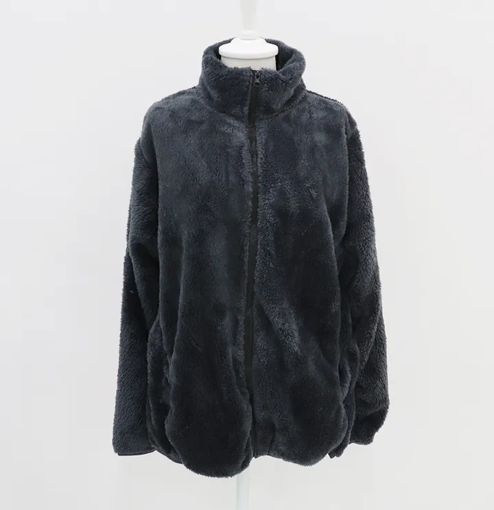 🔥비교불가!🔥 L-XL 샥출발! 남녀공용 커플템 인기 도톰 양털 부드러운 후리스집업 커플룩 따뜻한 보아털 플리스 집업 6color 상세 이미지 45