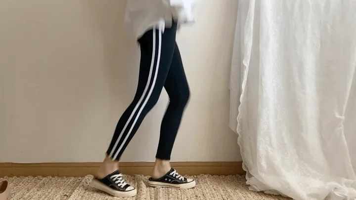 (당일🚀핵따뜻🔥)슬림핏 필수 마약 피치 기모 융 밍크 무지 이선 레깅스 상세 이미지 14