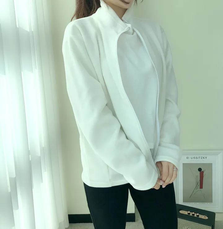 🚚당일배송🚚[빅사이즈가능]보들보들 간절기 학생 교복템 스쿨룩 후리스집업 *5컬러* 상세 이미지 5